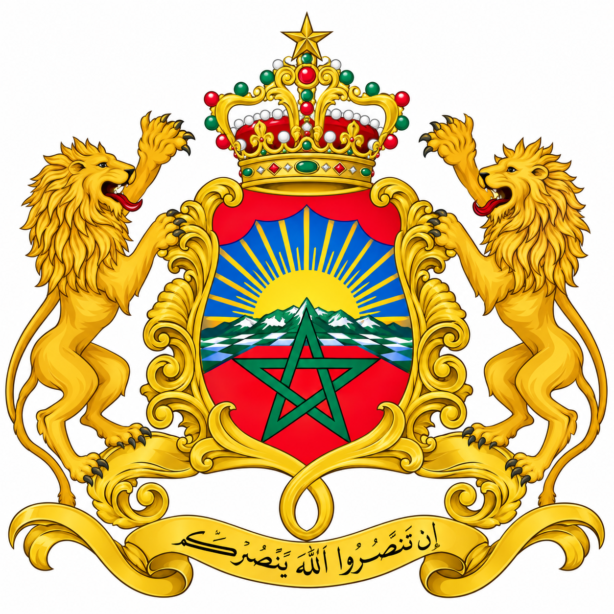 Morocco coat of arms