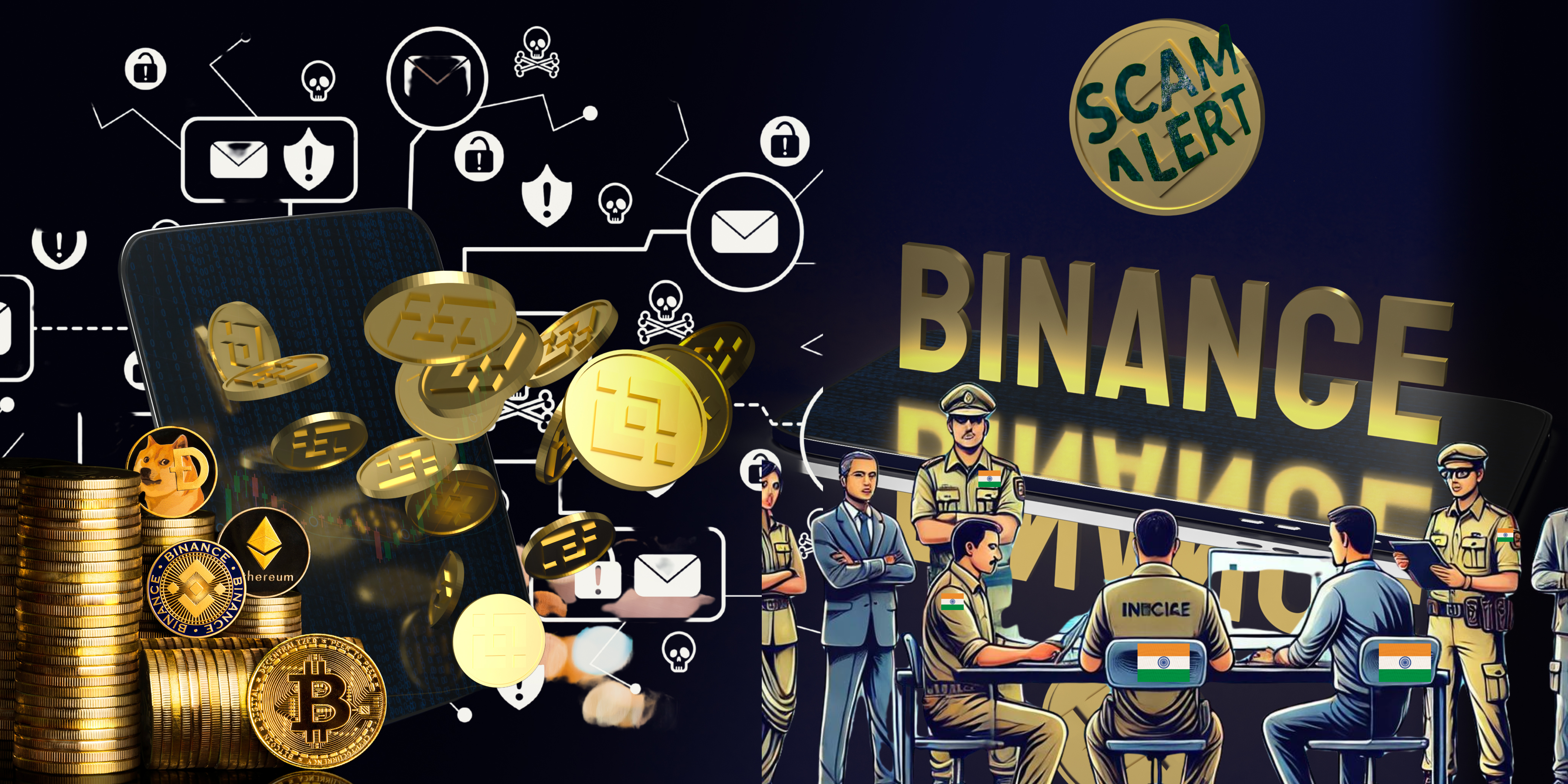 Indian Authorities and Binance Team Up to Bust  Million Gaming App Scam