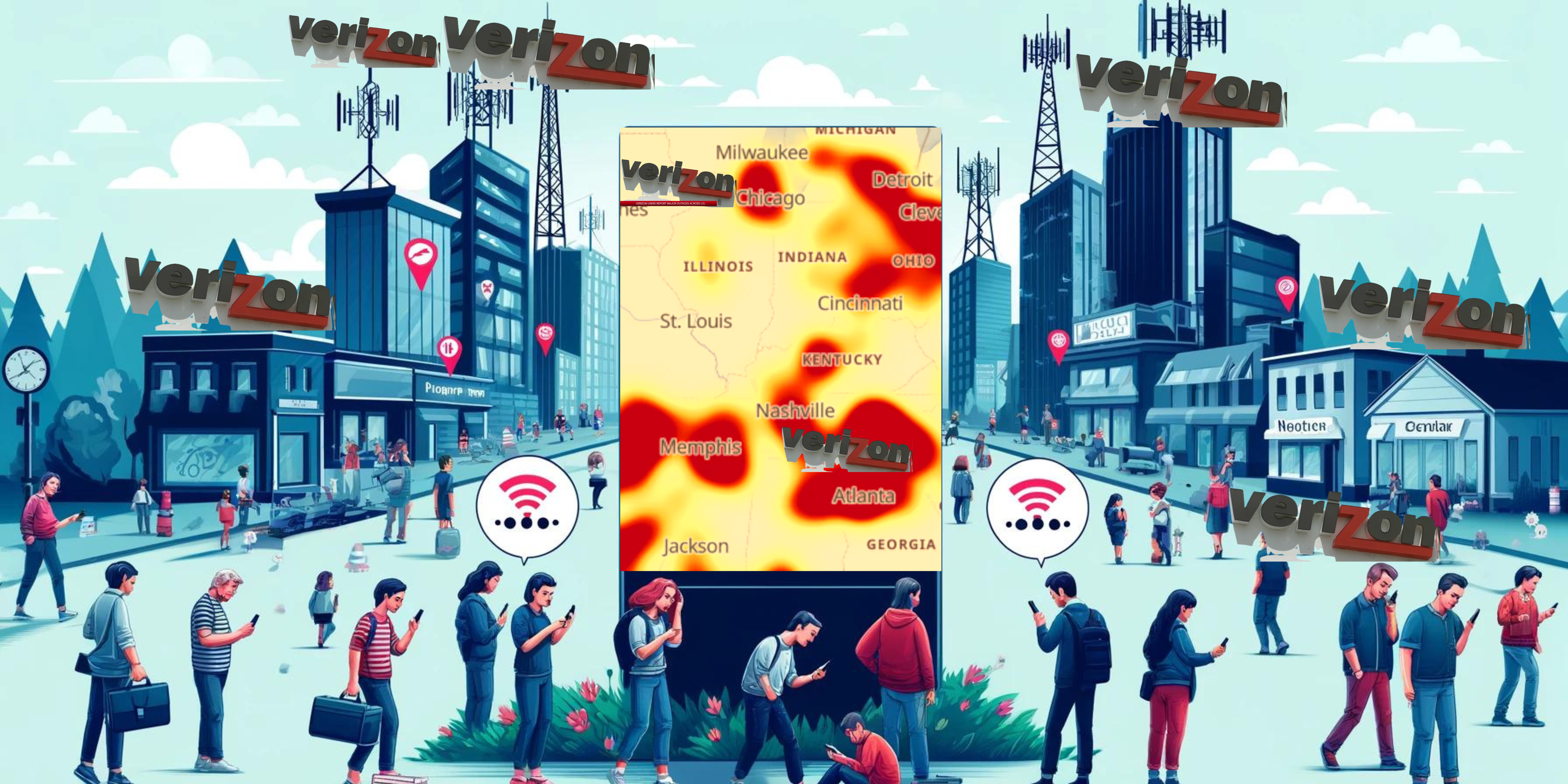 Verizon Faces Widespread Service Outage Across the United States Verizon Faces Widespread Service Outage Across the United States