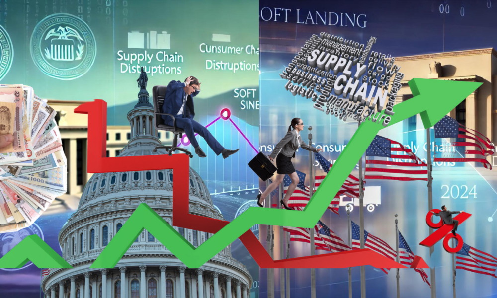 U.S. Economy Faces Soft Landing in 2024 Amid Slower Growth and Potential Rate Cuts