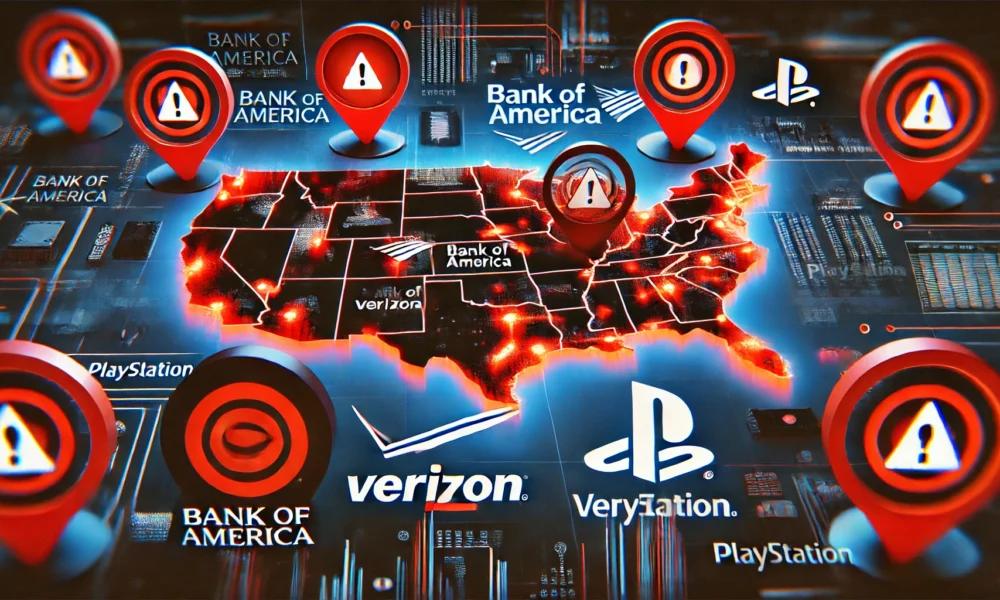 Digital Outage Alert: Potential Cyberattacks on Major U.S. Companies