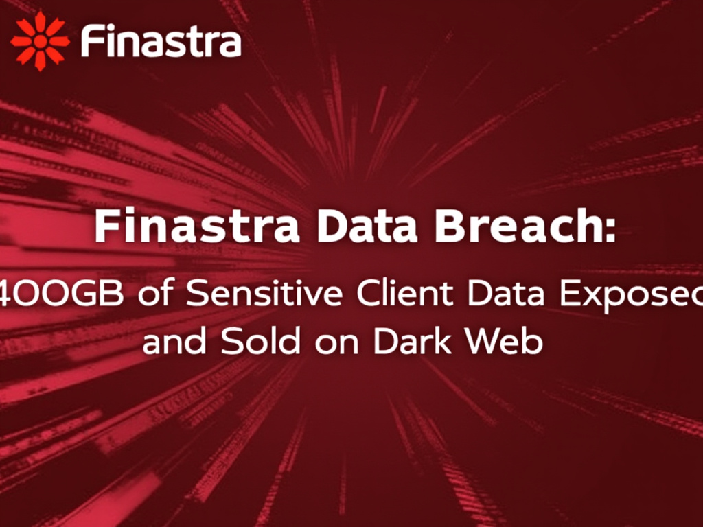 Finastra Data Breach: 400GB of Sensitive Client Data Exposed and Sold on Dark Web