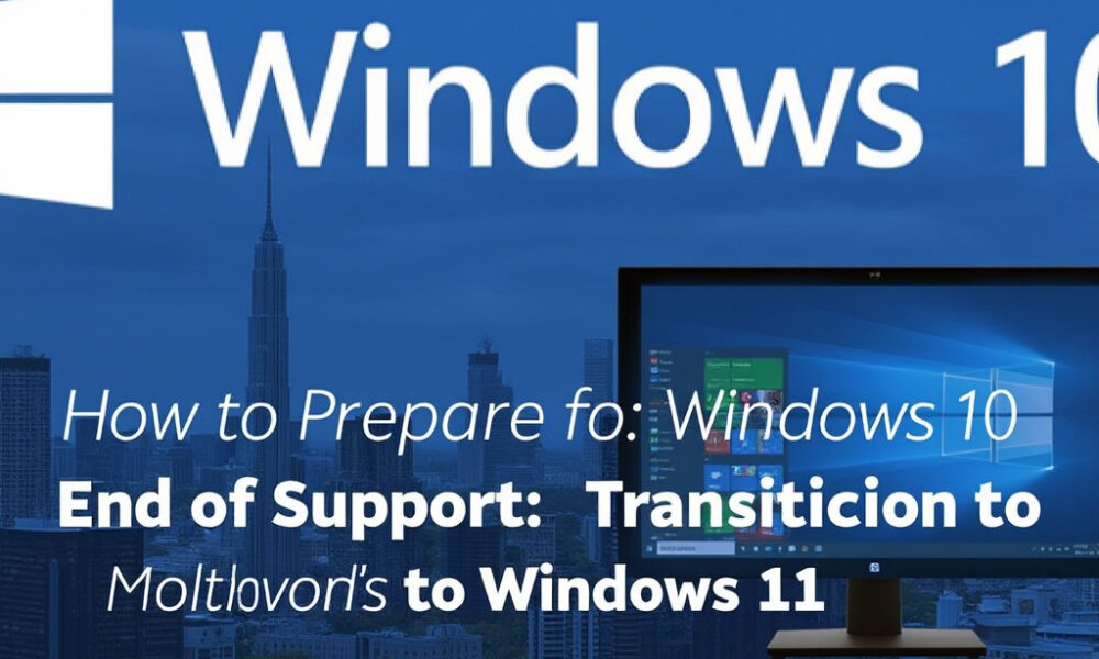 How to Prepare for Windows 10 End of Support: Transitioning to Windows 11