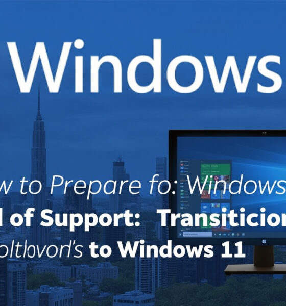 How to Prepare for Windows 10 End of Support: Transitioning to Windows 11