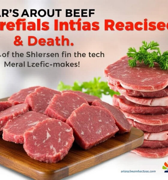 CDC Warns of Contaminated Beef Products Linked to Hospitalizations and Death