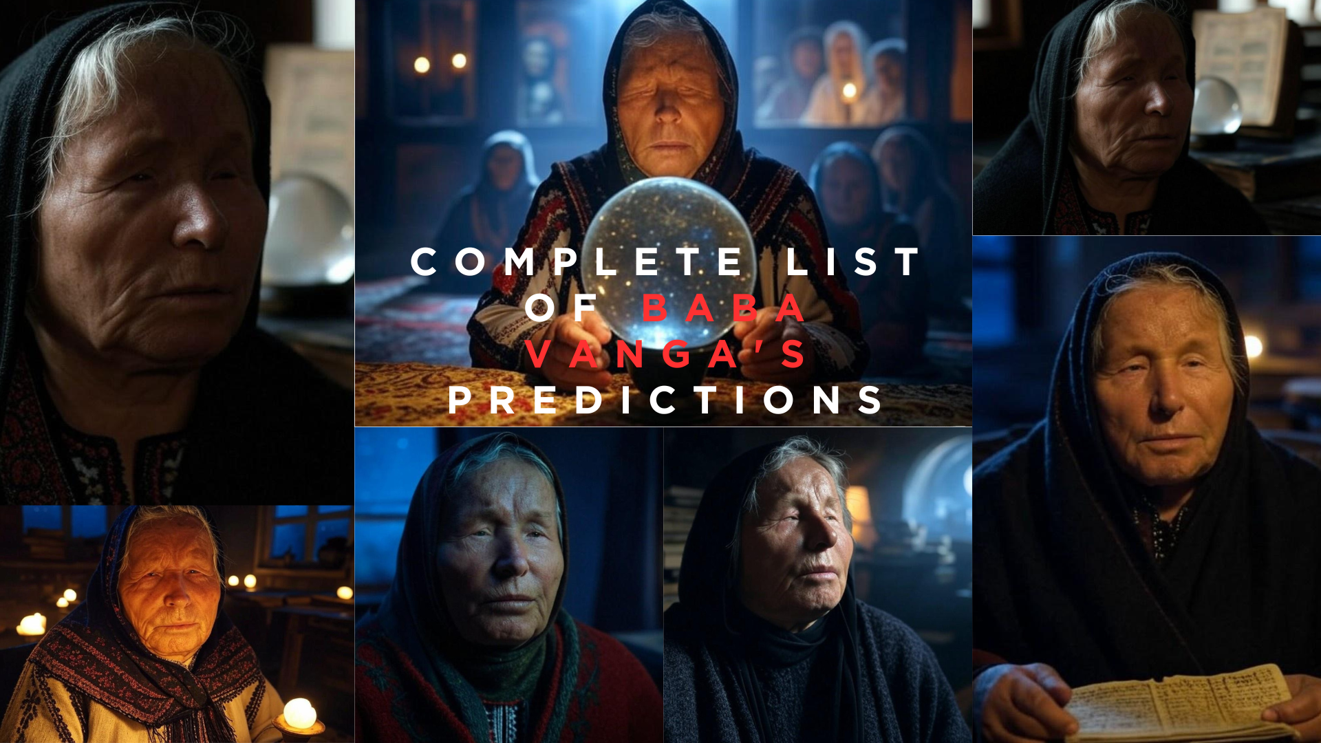 Baba Vanga’s Prophecies: Predictions That Shaped History and Those Yet to Unfold Baba Vanga’s Prophecies: Predictions That Shaped History and Those Yet to Unfold