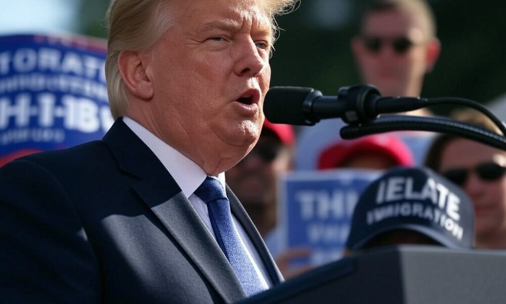Trump Backs H-1B Visas Amid Immigration Debate on the Right