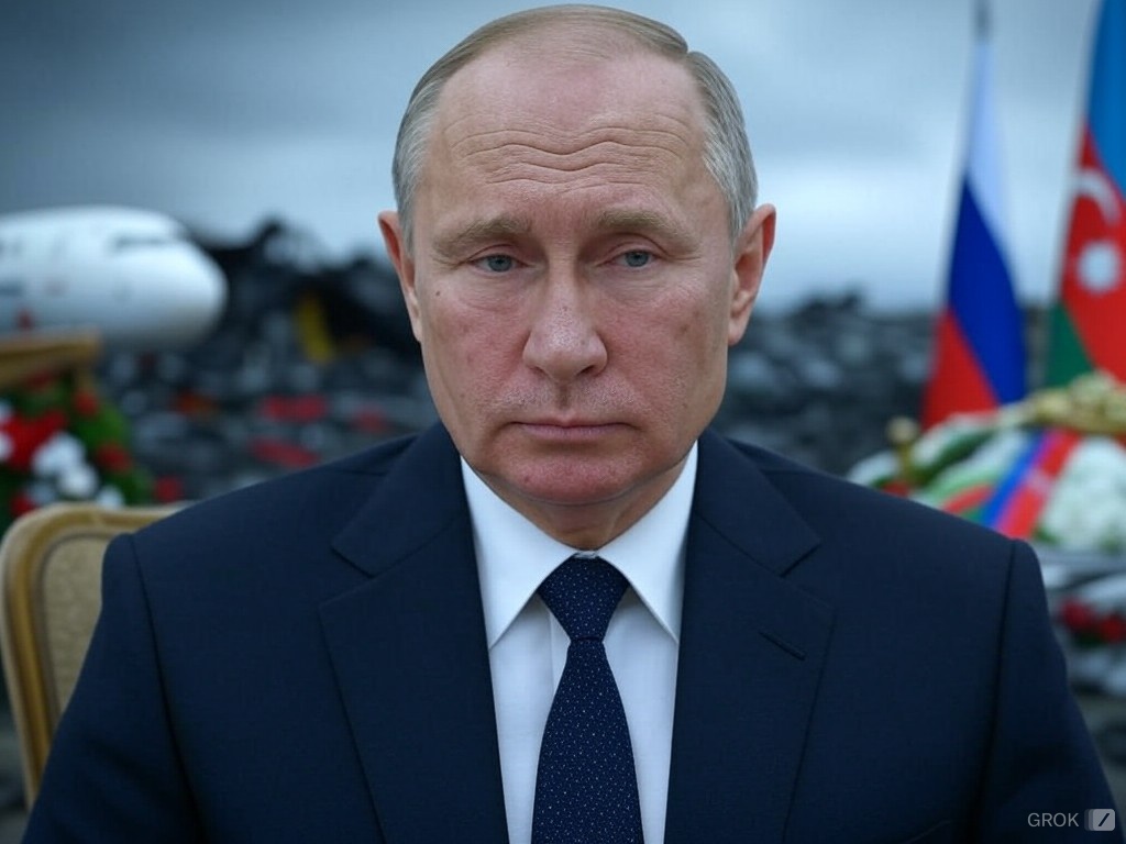 Putin Apologizes to Azerbaijan Over ‘Tragic’ Airliner Crash Putin Apologizes to Azerbaijan Over ‘Tragic’ Airliner Crash