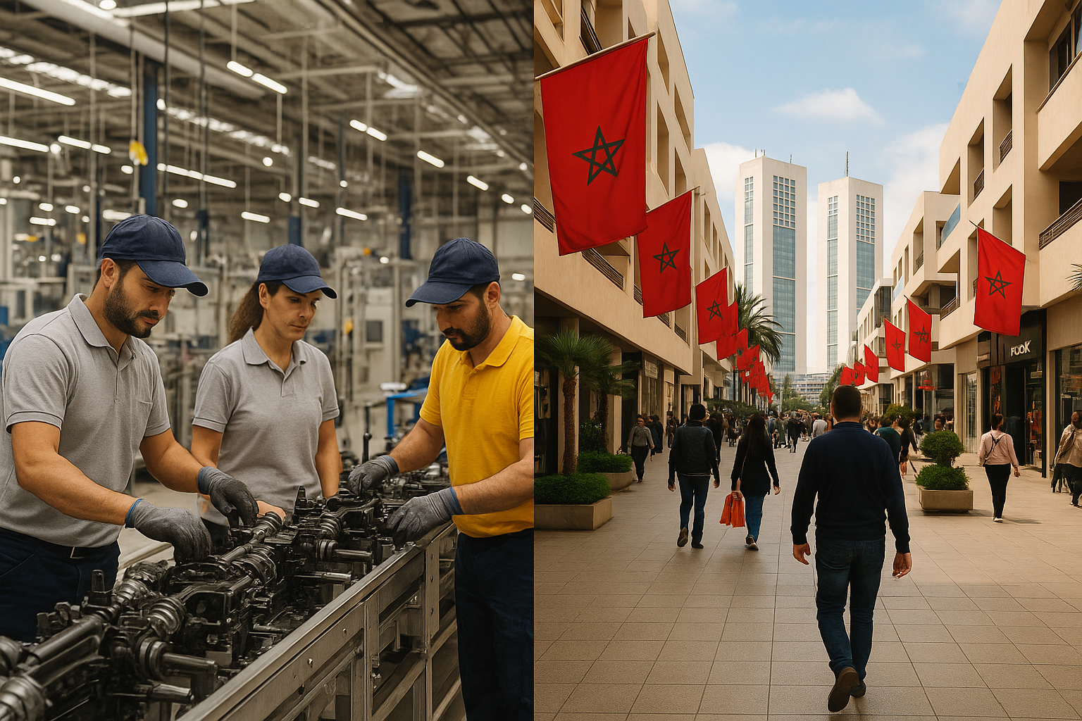 Morocco Posts 4.6% Economic Growth in Q2 2025, Driven by Consumption and Industry Morocco Posts 4.6% Economic Growth in Q2 2025, Driven by Consumption and Industry