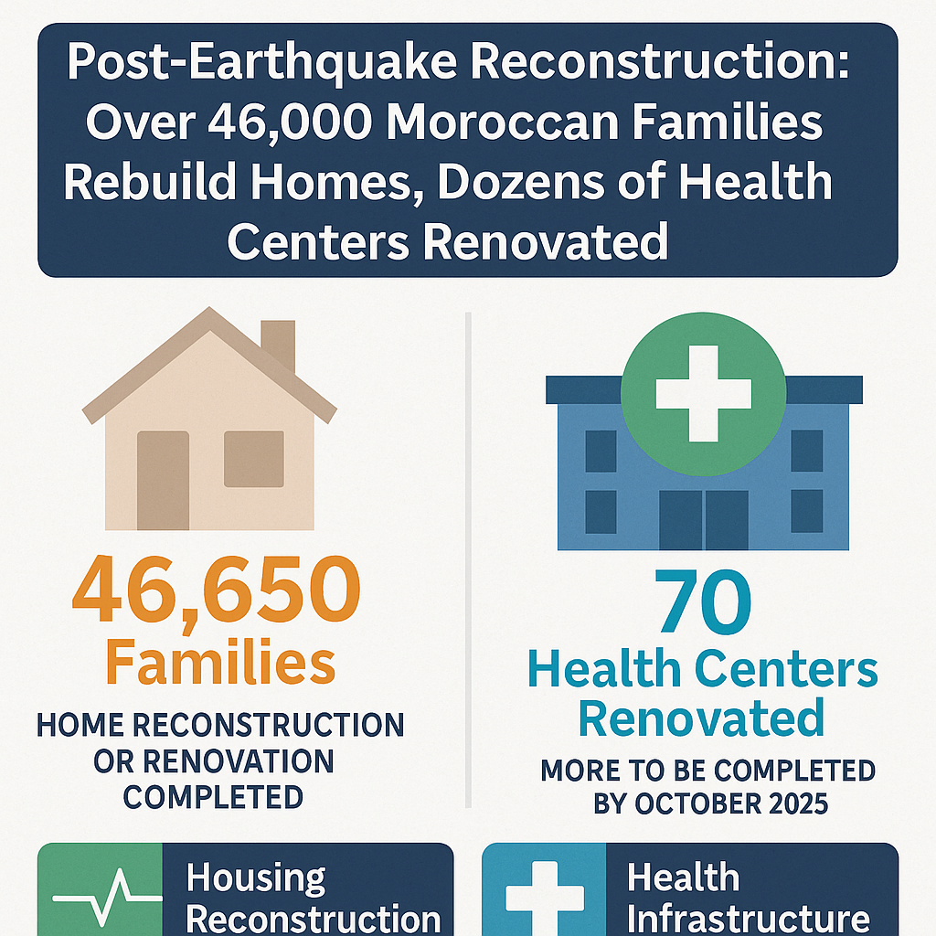 How 46,650 Moroccan Families Rebuilt Their Lives After the Devastating Earthquake