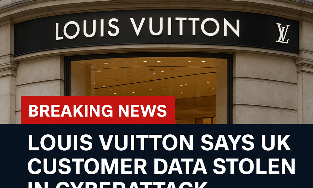 Louis Vuitton Confirms U.K. Customer Data Breach in Latest Cyberattack