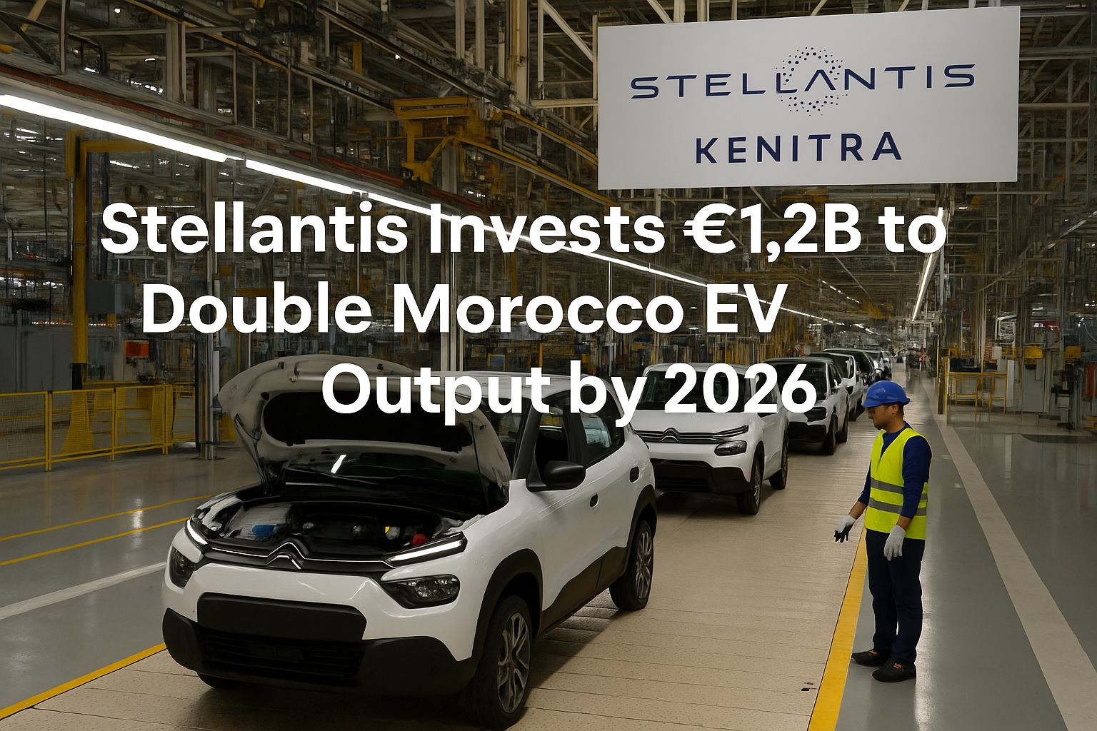 Kenitra Plant to Make 535K EVs After Stellantis €1.2B Upgrade
