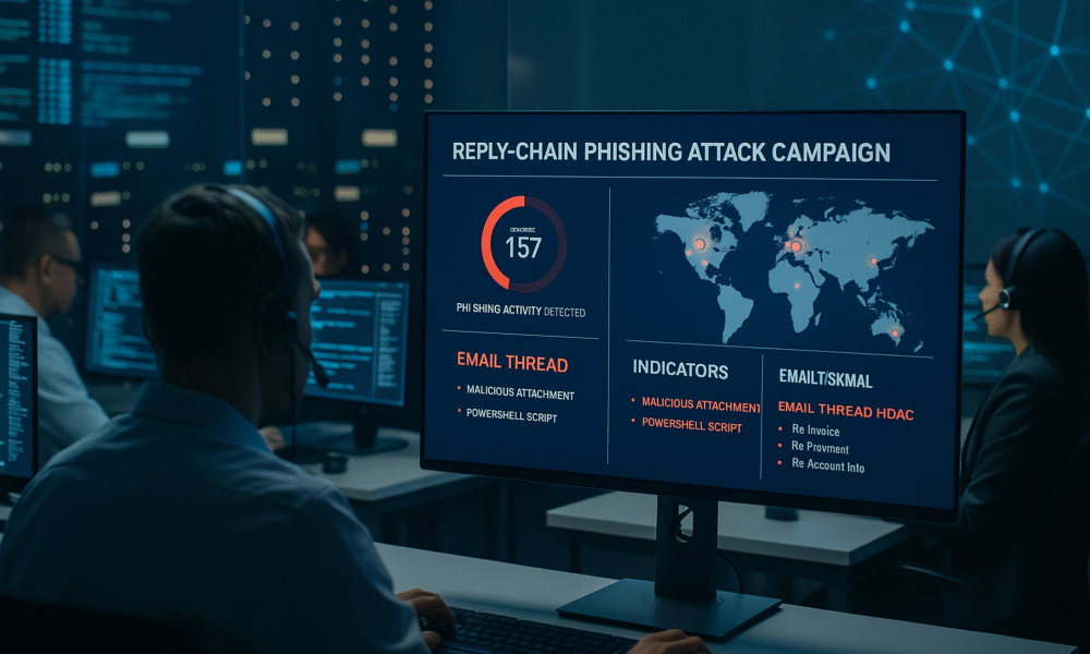 Email Under Attack: New Fileless Malware Campaign Targets Trusted Threads