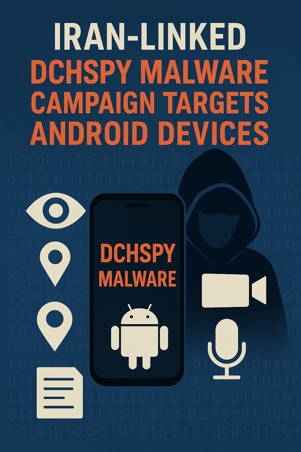 DCHSpy Android Malware Linked to Iran Secretly Spies on Thousands in New Cyber Campaign