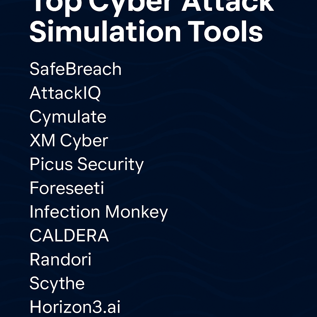 2025 Guide to the Best Cyber Attack Emulation Platforms for Modern Security