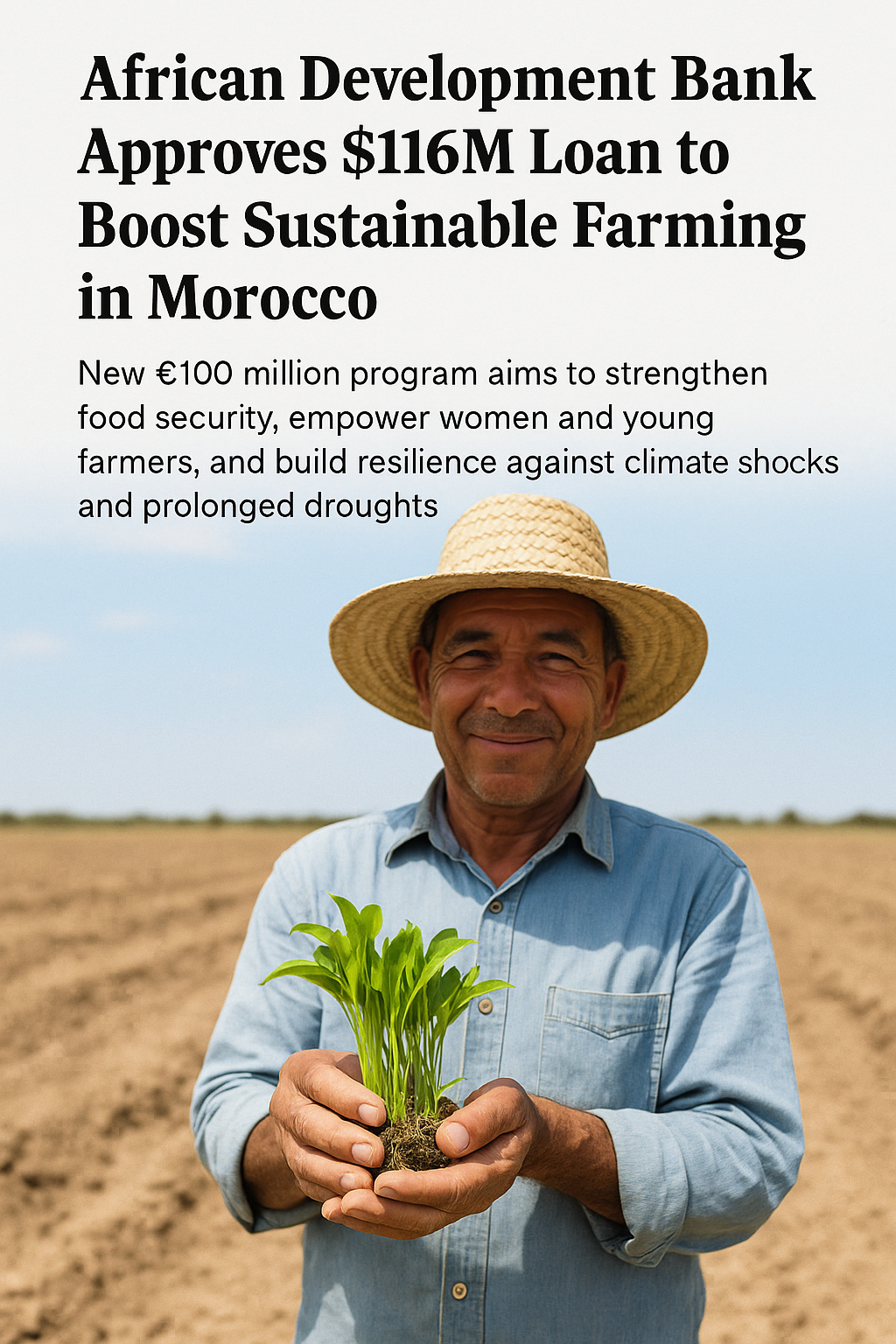Morocco Secures 6M to Boost Sustainable Farming and Food Security Morocco Secures 6M to Boost Sustainable Farming and Food Security