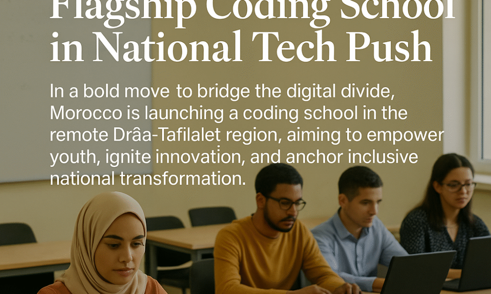 From Margins to Mainstream: Coding School to Transform Drâa-Tafilalet