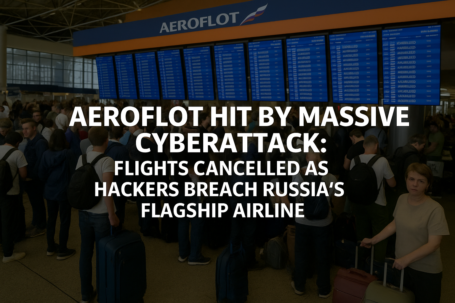 Pro-Ukraine Hackers Infiltrate Aeroflot for a Year, Launch Devastating Cyberstrike