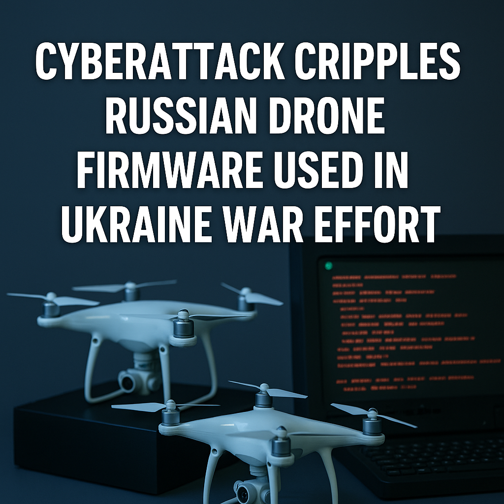 Cyberattack Cripples Russian Drone Firmware Used in Ukraine War Effort Cyberattack Cripples Russian Drone Firmware Used in Ukraine War Effort