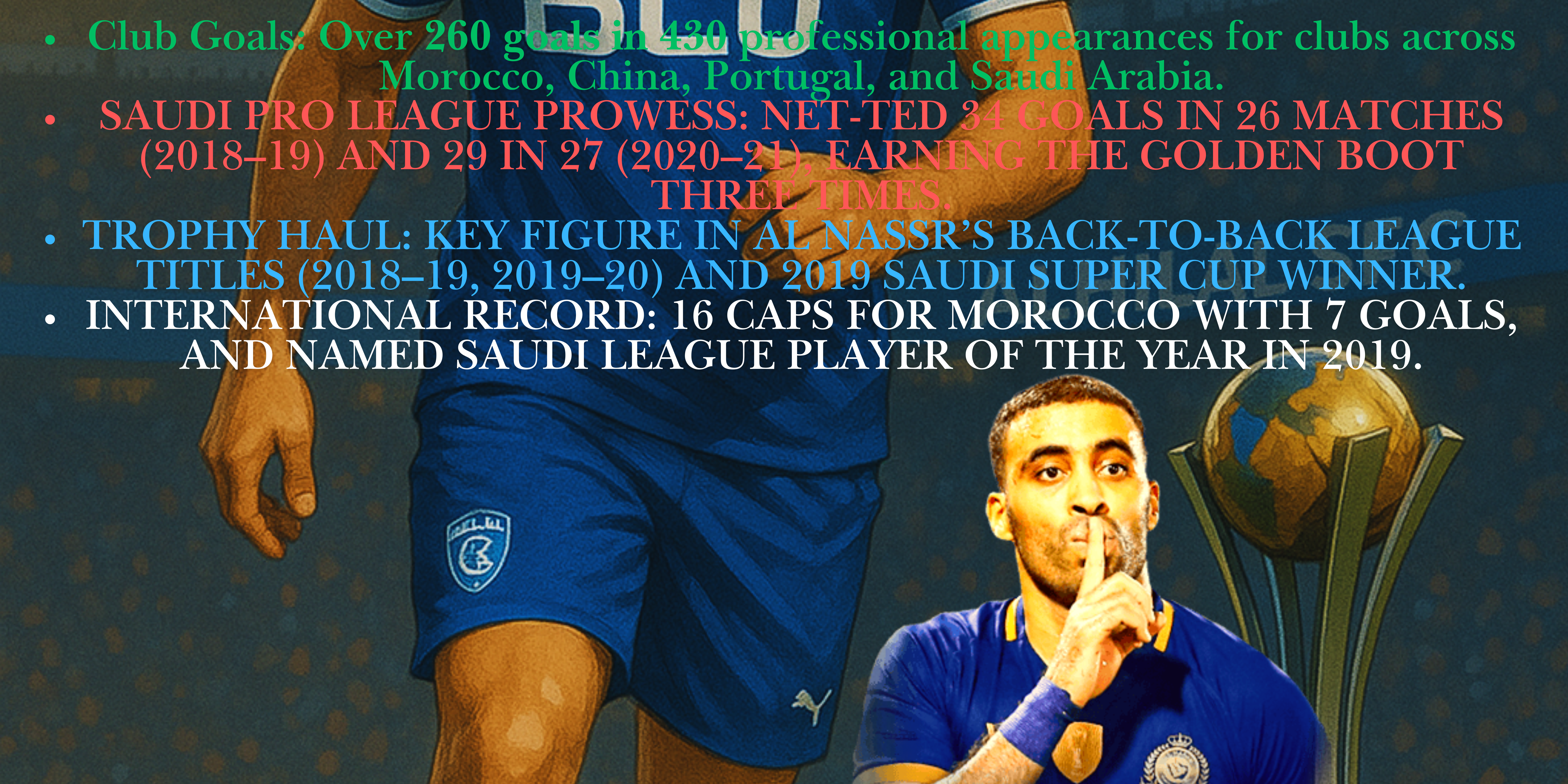 Al Hilal Secures Moroccan Striker Abderrazak Hamdallah on Loan from Al-Shabab Al Hilal Secures Moroccan Striker Abderrazak Hamdallah on Loan from Al-Shabab
