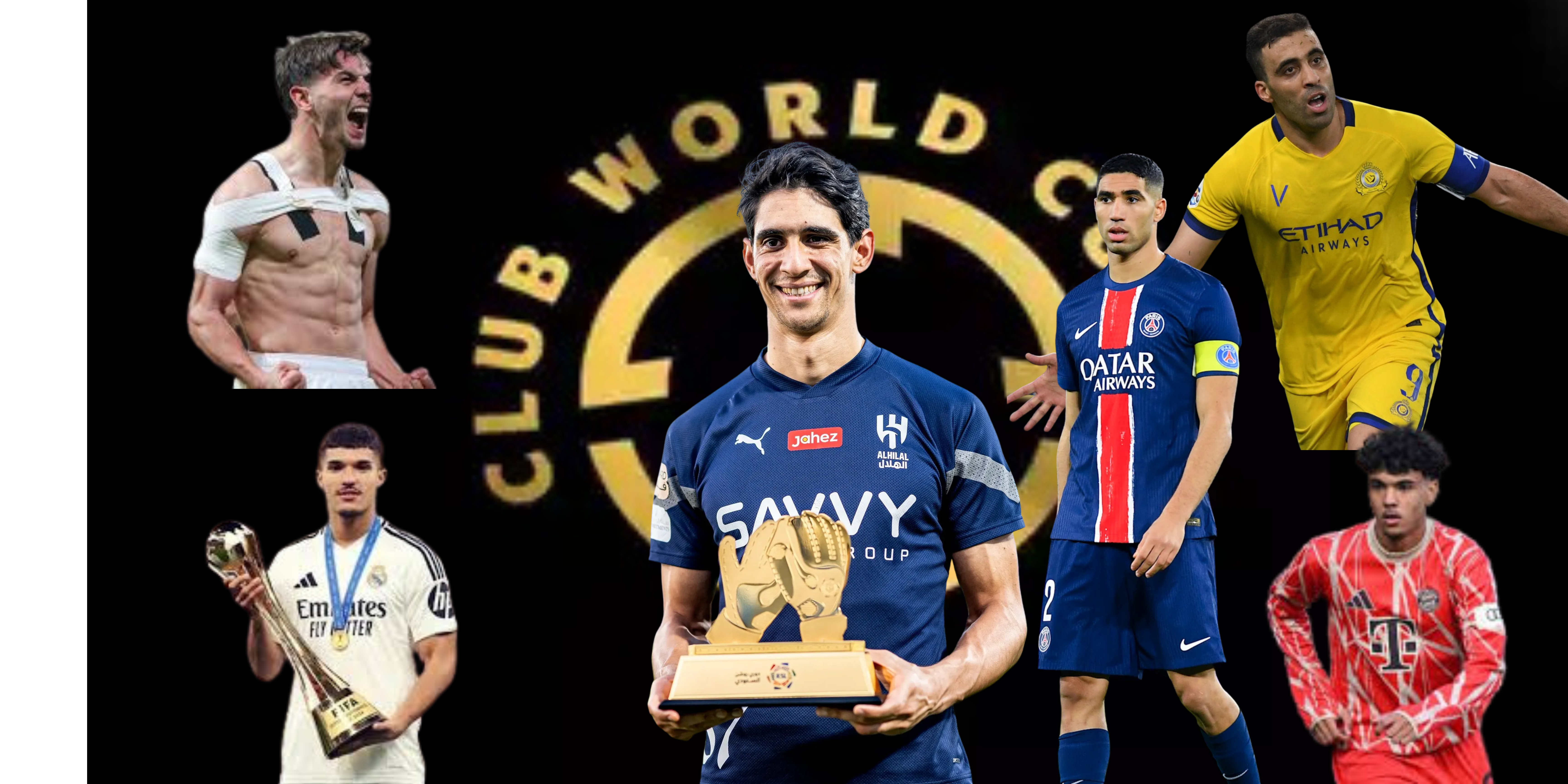 🇲🇦 Six Moroccan Players Featured in 2025 FIFA Club World Cup Quarter-Finals