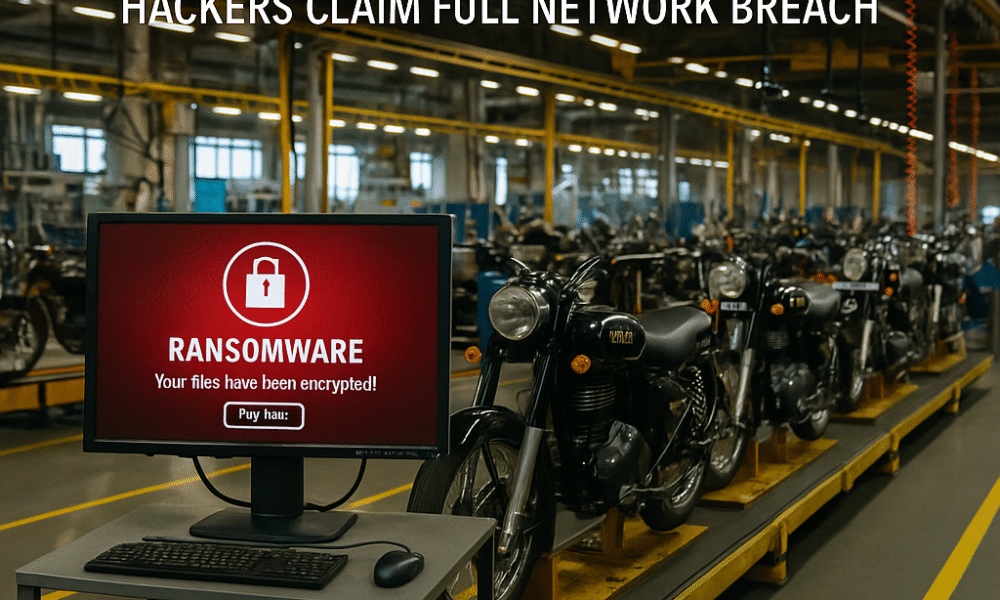 Hackers Claim Full Network Takeover at Royal Enfield
