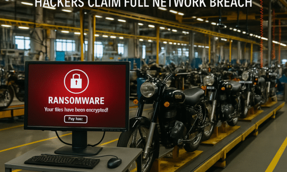 Hackers Claim Full Network Takeover at Royal Enfield