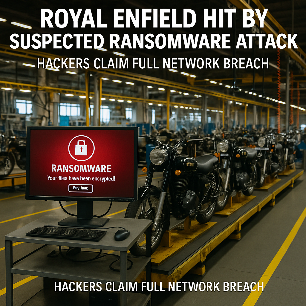 Hackers Claim Full Network Takeover at Royal Enfield