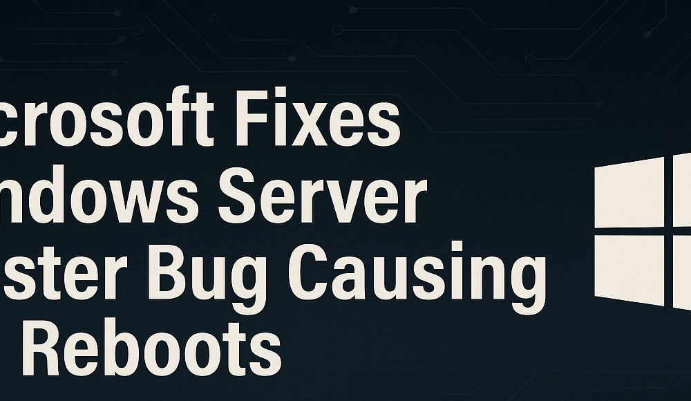 KB5063877: The Update You Need for Stable Windows Clusters