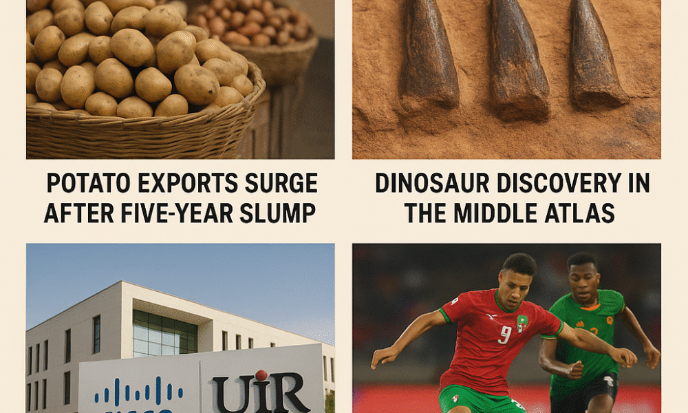 From Potatoes to Paleontology: Morocco’s Big Wins on August 14, 2025