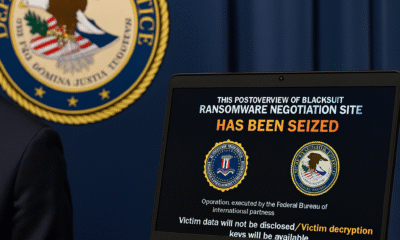 Massive Global Takedown Destroys BlackSuit Ransomware, DOJ Seizes M