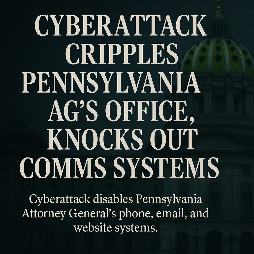 Pennsylvania AG’s Website, Email Taken Down in Security Incident
