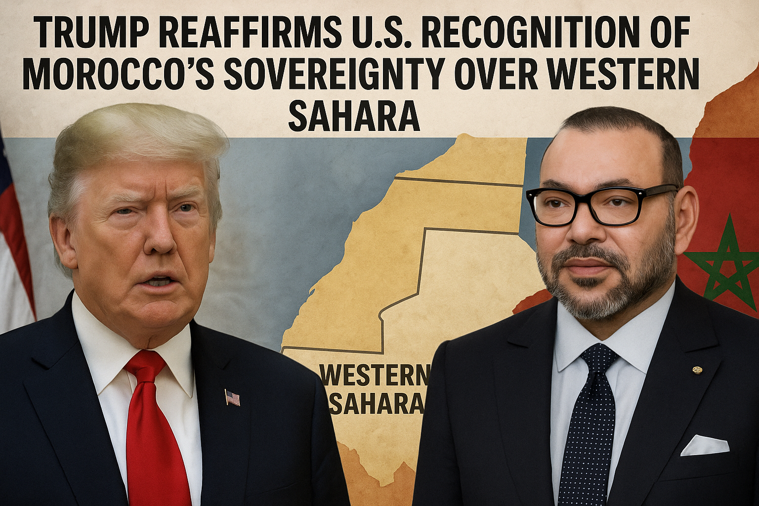 Trump Declares Full Support for Morocco’s Western Sahara Autonomy Plan