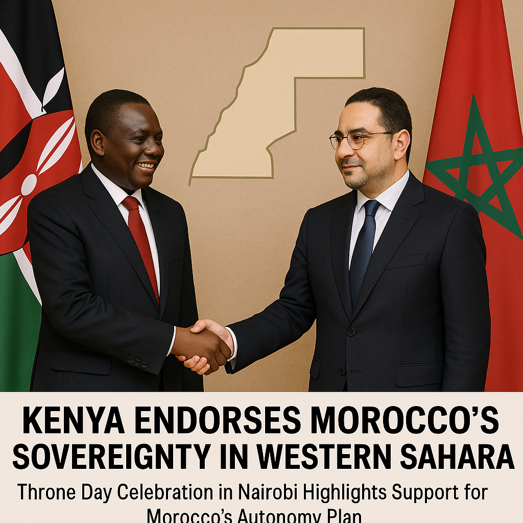 Throne Day Celebration Sparks New Era of Morocco–Kenya Diplomatic Relations Throne Day Celebration Sparks New Era of Morocco–Kenya Diplomatic Relations