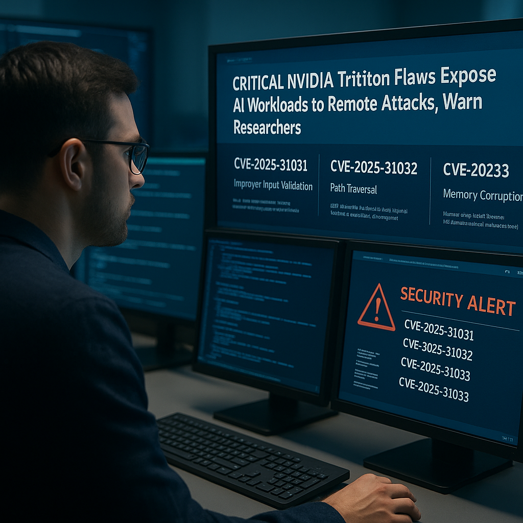 New CVEs in NVIDIA Triton Threaten AI Model Security New CVEs in NVIDIA Triton Threaten AI Model Security