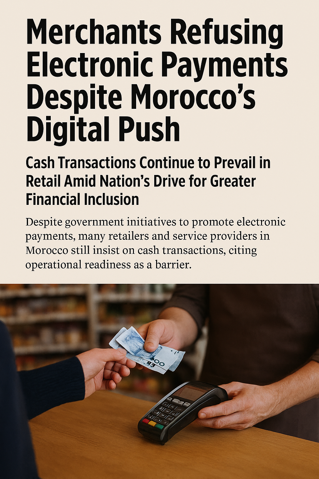 Why Morocco’s Merchants Still Reject Card Payments — And How to Fix It