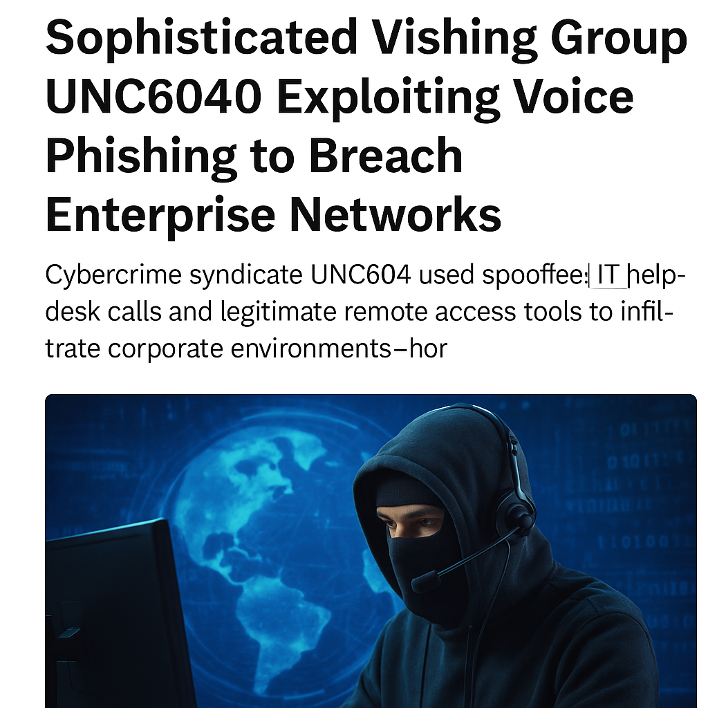 UNC6040 Didn’t Hack the System—They Hacked the People Running It