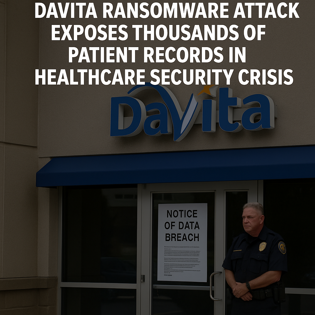Healthcare on the Edge: DaVita Ransomware Breach Exposes Fragility of Medical Cybersecurity Healthcare on the Edge: DaVita Ransomware Breach Exposes Fragility of Medical Cybersecurity