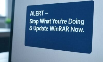 ALERT – Stop What You’re Doing & Update WinRAR Now