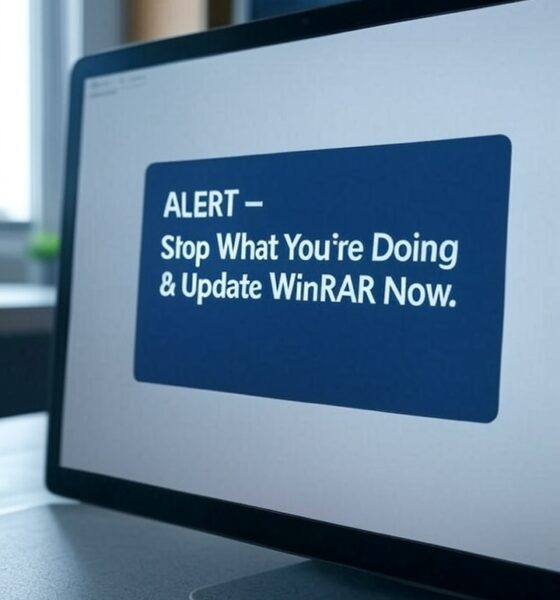 ALERT – Stop What You’re Doing & Update WinRAR Now