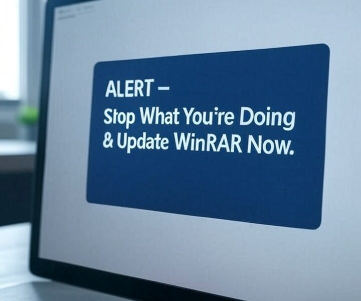 ALERT – Stop What You’re Doing & Update WinRAR Now