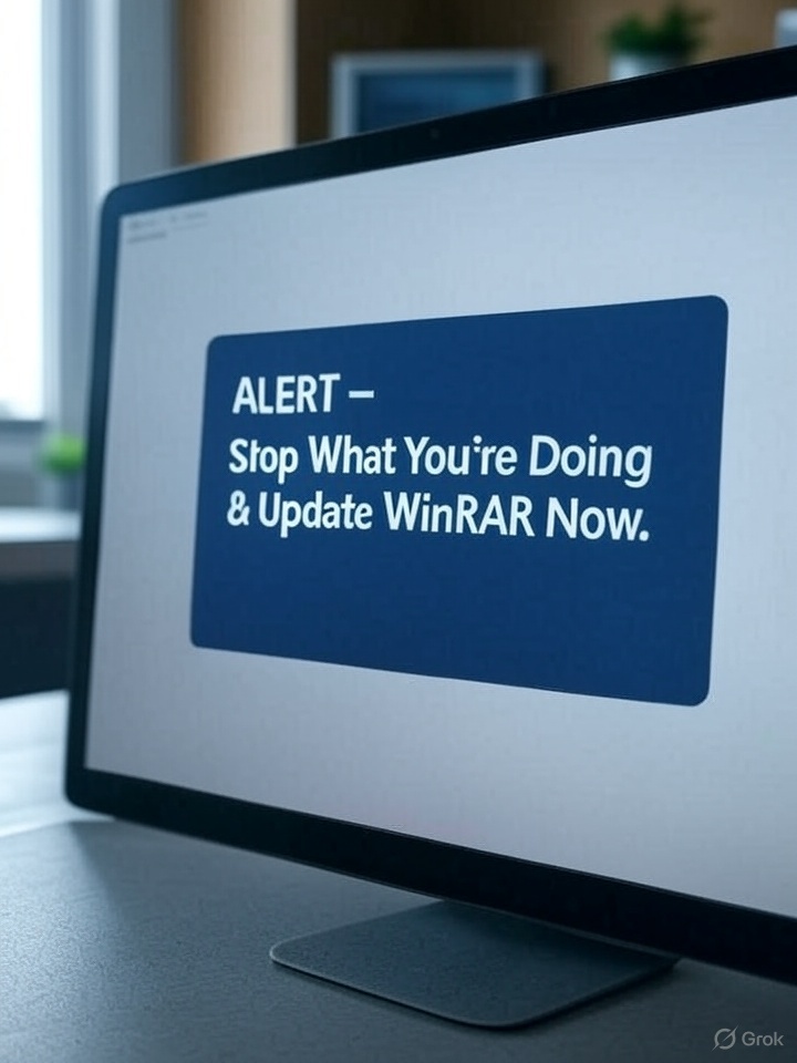 ALERT – Stop What You’re Doing & Update WinRAR Now